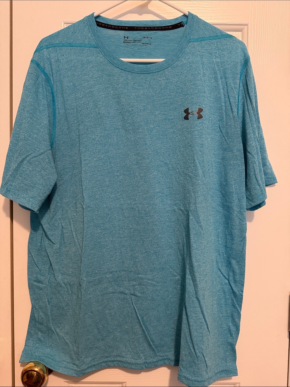 Under Armour Men’s Short Sleeve Performance Tee - Aqua Heather